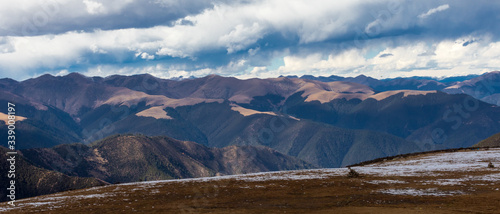 panorama of the mountains