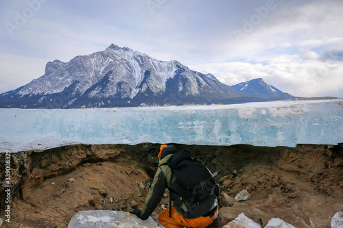 Under the frozen lake 