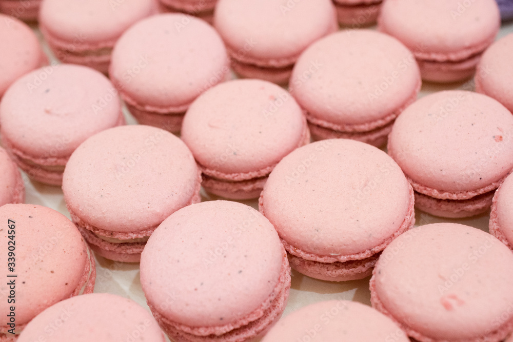strawberry macaroon strawberry macaroon