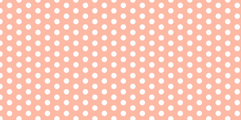 Acrylglasbilder Polka-Dot-Muster Klassisches Polka-Dots-Muster nahtlos  © Studio101