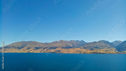 Beautiful view around lake Wakatipu New Zealand © Handoko