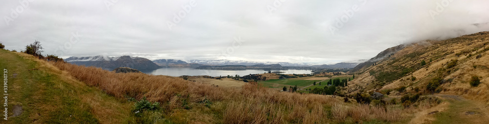 Beautiful landscape of South Island New Zealand