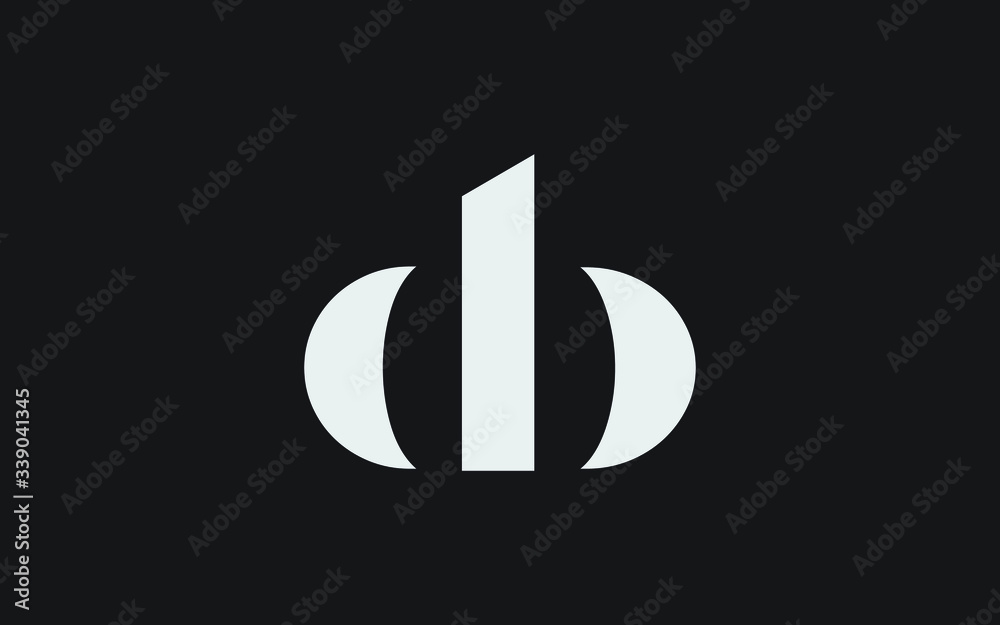 db or bd and d or b lowercase Letter Initial Logo Design, Vector Template db or bd and d or b lowercase Letter Initial Logo Design, Vector Template