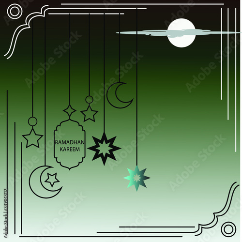 ramadan kareem icon vector illustration, islamic mosque arabic muslim religion design mubarak
