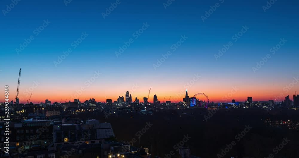 London city sunrise video night to day timelapse 4k London city sunrise video night to day timelapse 4k