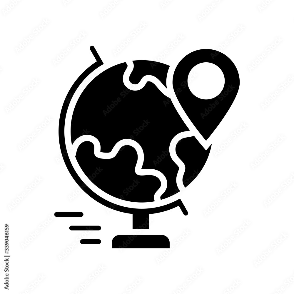 Global Location Vector Icon
