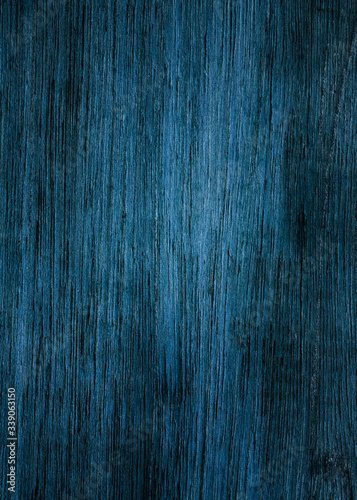 Dark blue wooden plank