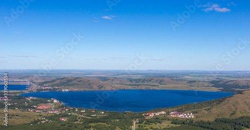 Fototapeta Naklejka Na Ścianę i Meble -  Bannoe lake, republic Bashkortostan, Russia