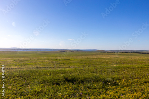 Valley of the Ural river, republic Bashkortostan, Russia