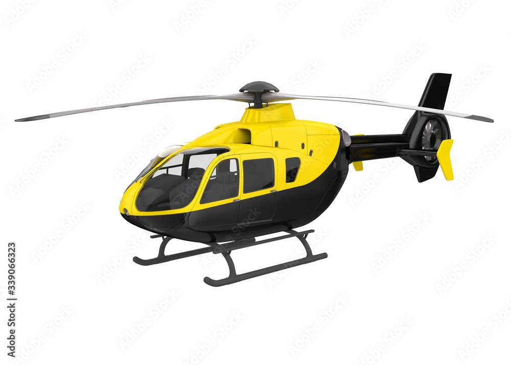 Helicopter Isolated