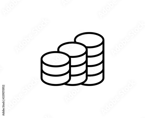 Finance line icon