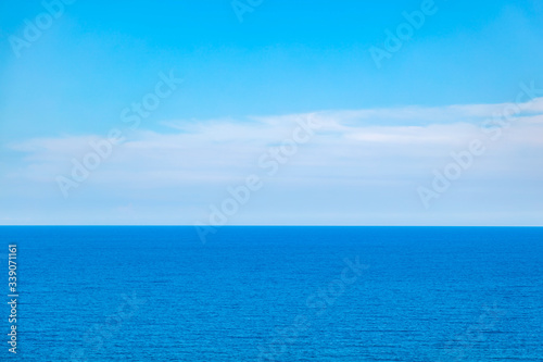 Exotic blue tropical ocean / sea tropical scenery.