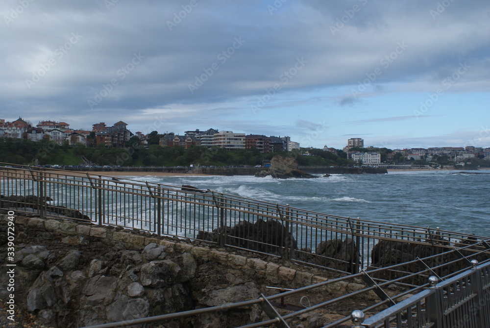 The Terrible Mediterranean Sea in Santander, Spain The Terrible Mediterranean Sea in Santander, Spain