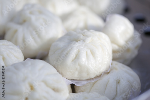 Steamed Buns , Street Food in Thailand