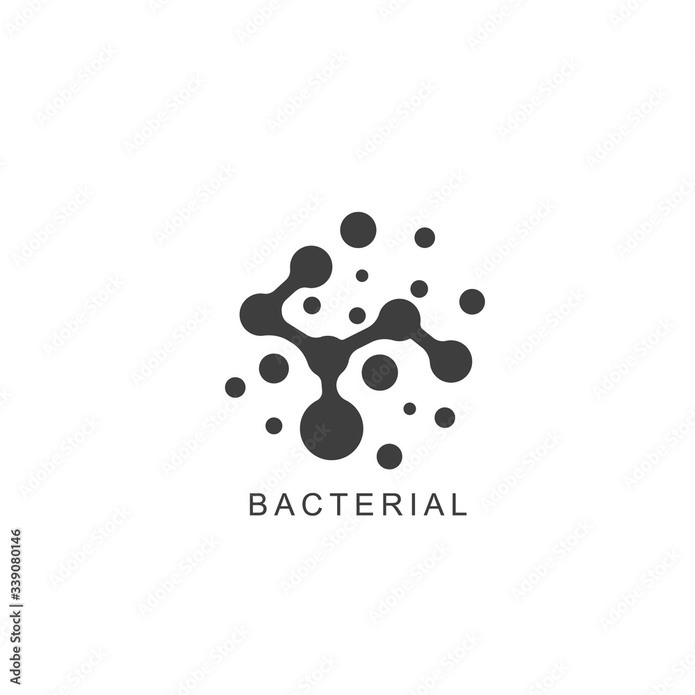 Bacterial Probiotic icon. Vector Bacterial Probiotic icon. Vector