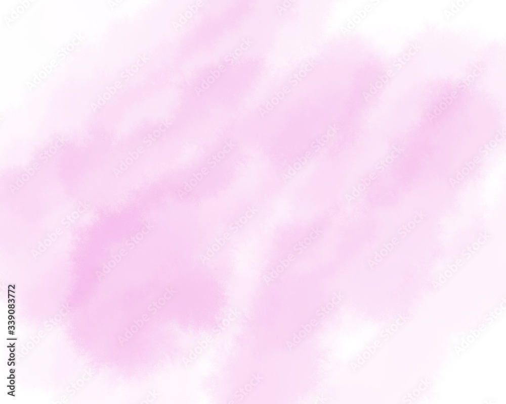 Pink watercolor background for your design, watercolor background concept