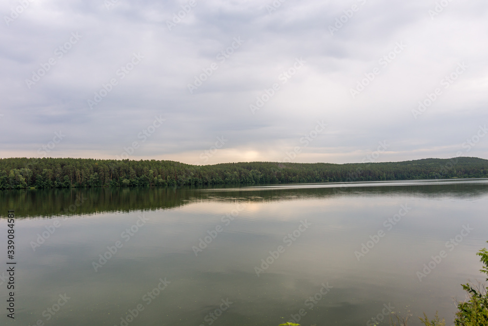 Big Kisegach lake, Chelyabinsk region, Russia
