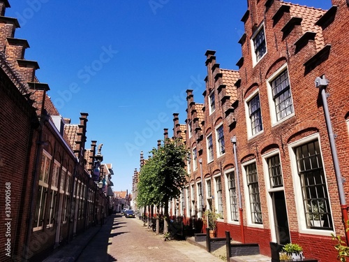 Groot Heiligland, a famous street in the historical center of Haarlem