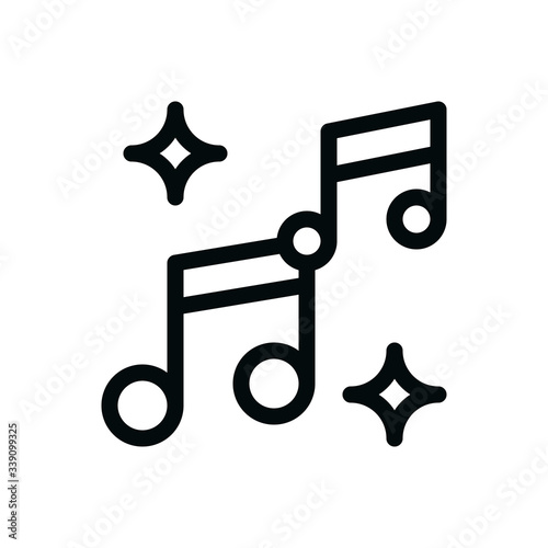 Disco bar isolated icon, nightlife isolated vector icon