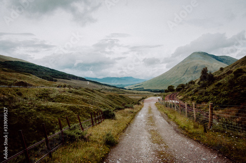 Obraz na płótnie Scottish Highlands w salonie