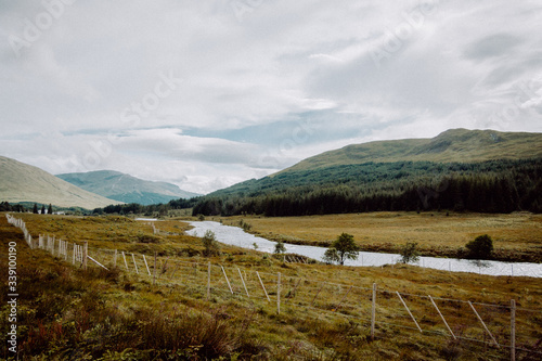 Obraz na płótnie Scottish Highlands w salonie