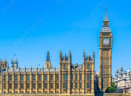 Big Ben and House of Parliament in London