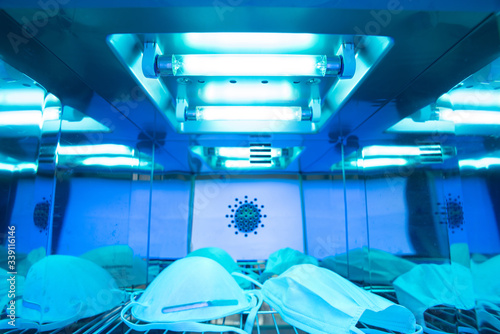 UV light sterilization photo