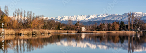 Panorama Lac Saint André - Savoie - France