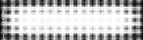 Oval gradient halftone. Abstract gradient background of black dots. Vector illustration.