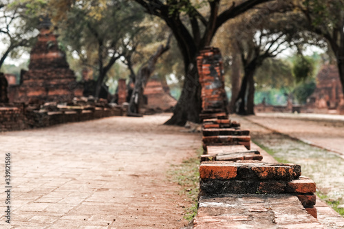 Phra Sri Sanphet Temple The former royal temple of the ancient Ayutthaya palace is located in the Pratu Chai district. Phra Nakhon Si Ayutthaya District Phra Nakhon Si Ayutthaya. photo