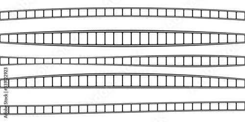 Vector film strip illustration