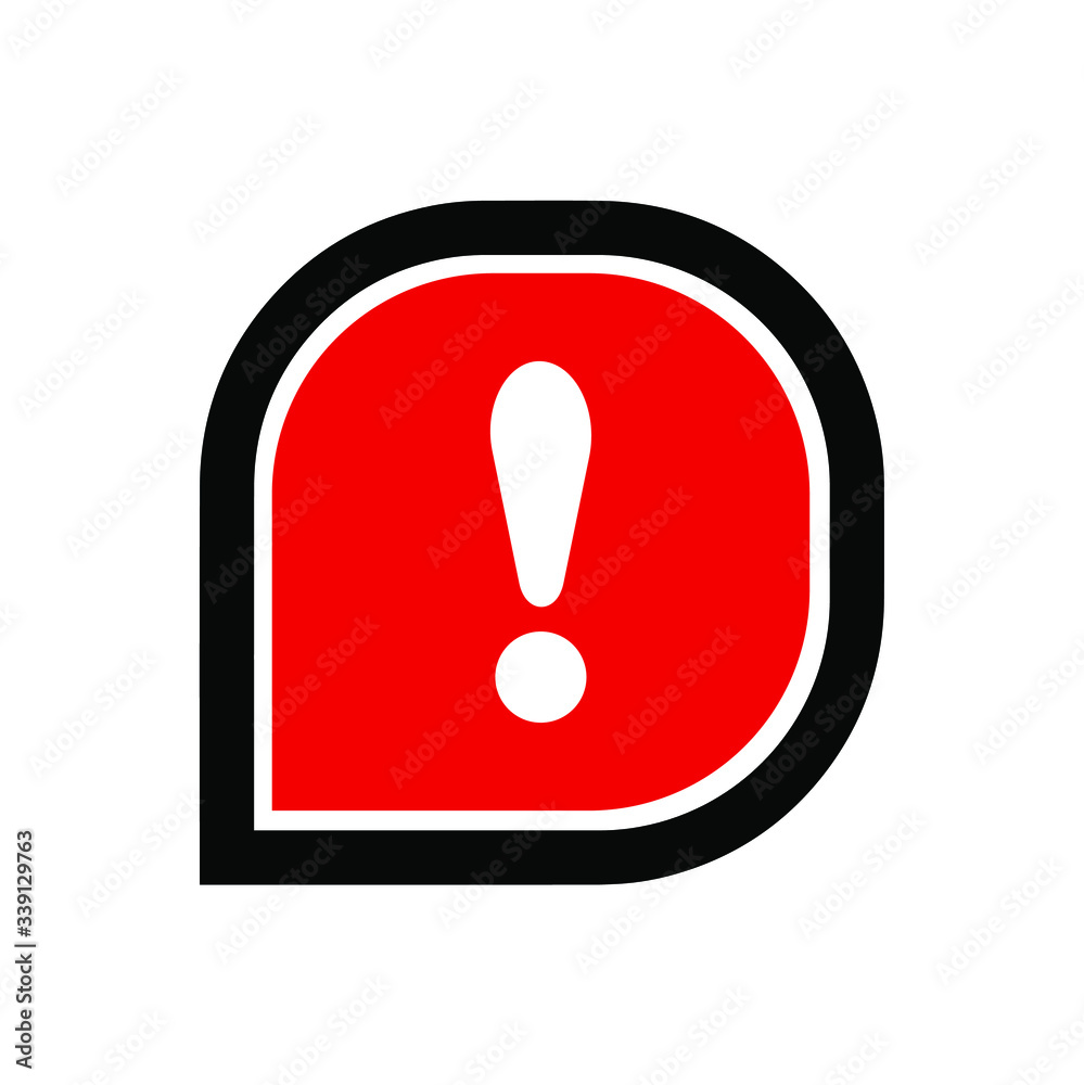 exclamation mark icon exclamation mark icon