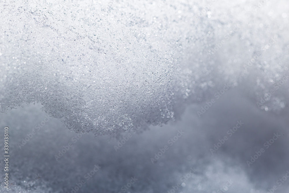 Obraz premium Snow bank texture