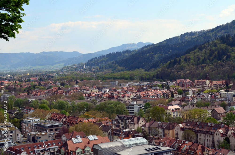 Freiburg Osten im Frühling