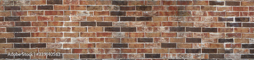 Brick wall for background. Brick surface template photo.