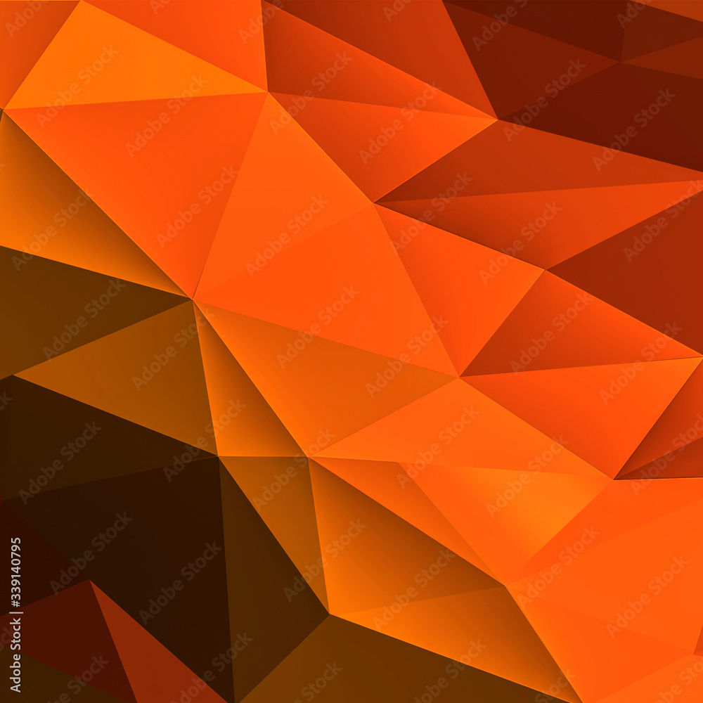 Beautiful low poly banner concept with royal colors Beautiful low poly banner concept with royal colors