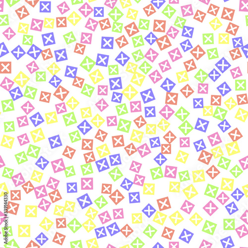Simply seamless geometric pattern. Abstract background texture. 
