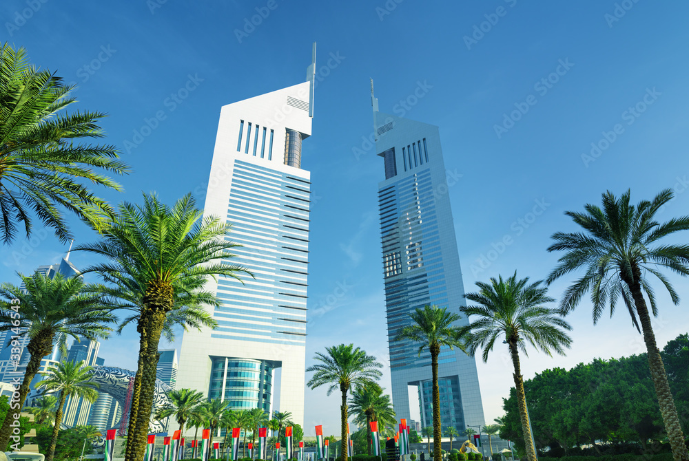 Dubai Financial center district DIFC, United Arab Emirates