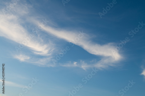 Fototapeta Naklejka Na Ścianę i Meble -  Sky with beautiful shape high clouds