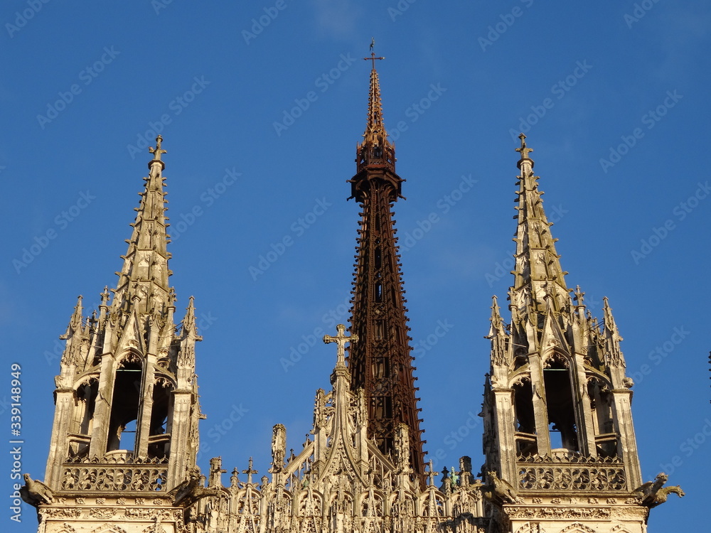 Rouen is a beautiful city in Normandy, France Rouen is a beautiful city in Normandy, France