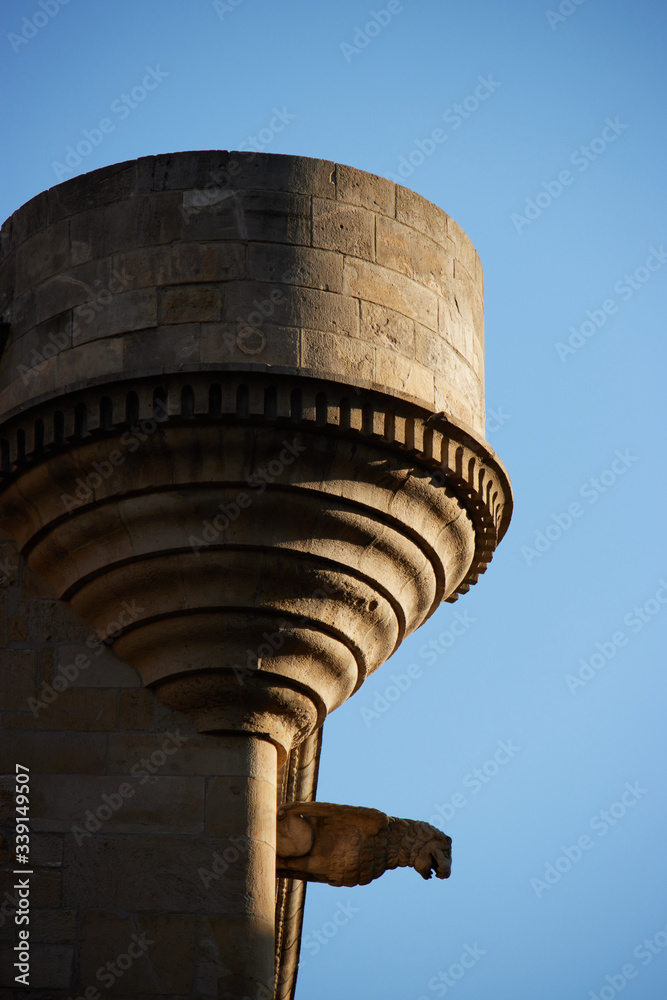The Barri Gothic of Barcelona,Spain