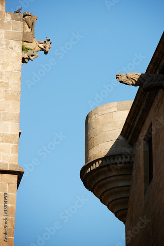 The Barri Gothic of Barcelona,Spain