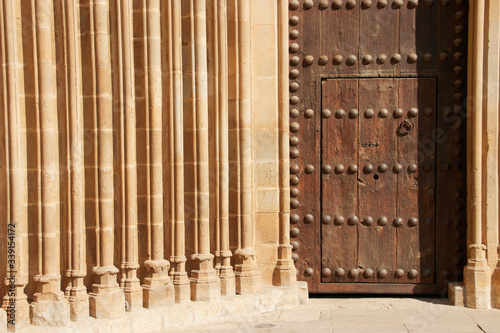 Obraz na płótnie Monastery of Sant Cugat in Catalonia, Spain w salonie