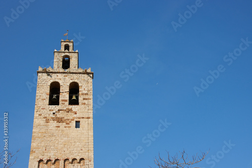 Obraz na płótnie Monastery of Sant Cugat in Catalonia, Spain w salonie