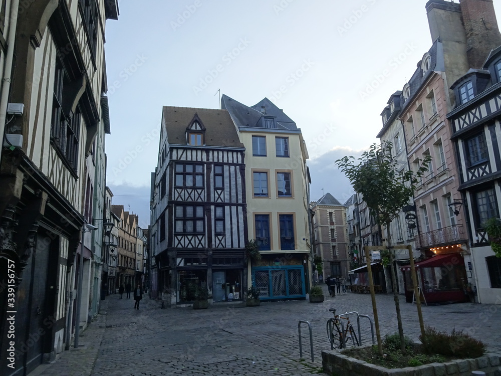 Rouen is a beautiful city in Normandy, France
