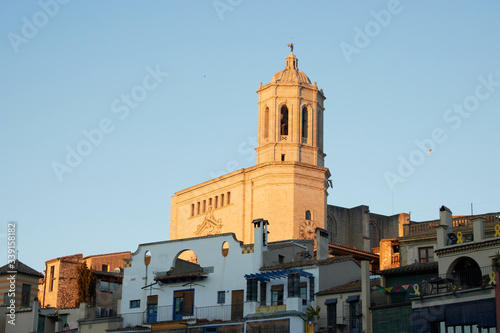 The city of Girona in Catalonia, Spain