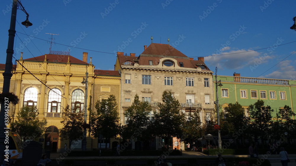 Debrecen is a nice city in Hungary with good thermal bath