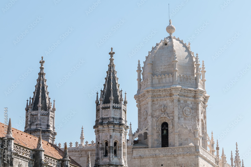 holy mary church of Belem (Igreja de Santa Maria de Belem) in Lisbon