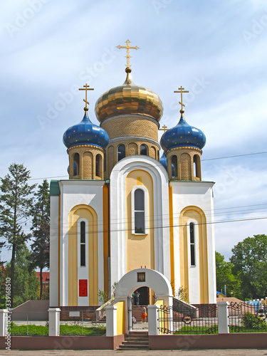 Church of the Three Saints in the city of Sovetsk. Kaliningrad region