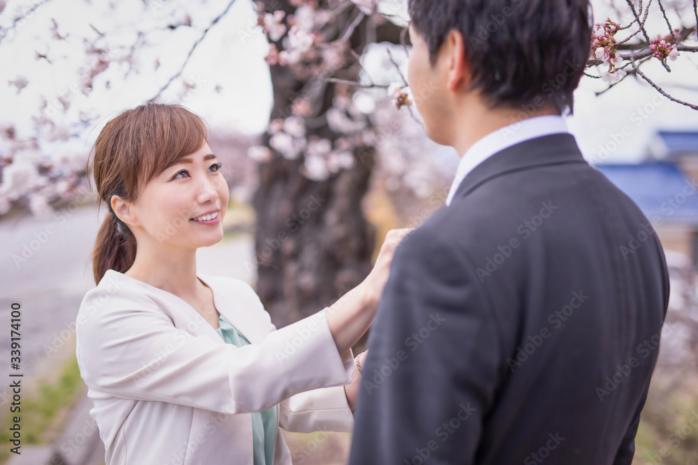 春の男女
春の男女